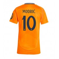 Camisa de Futebol Real Madrid Luka Modric #10 Equipamento Secundário Mulheres 2024-25 Manga Curta